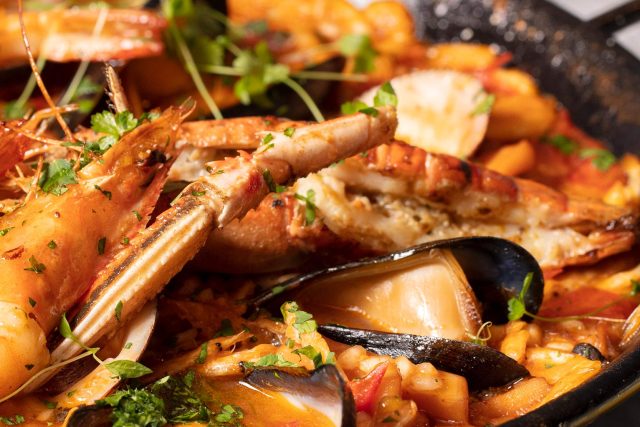 Set lunch menu mediterranean restaurant in Blandford Marylebone, offers a delightful two courses for £29 or three courses for £35.